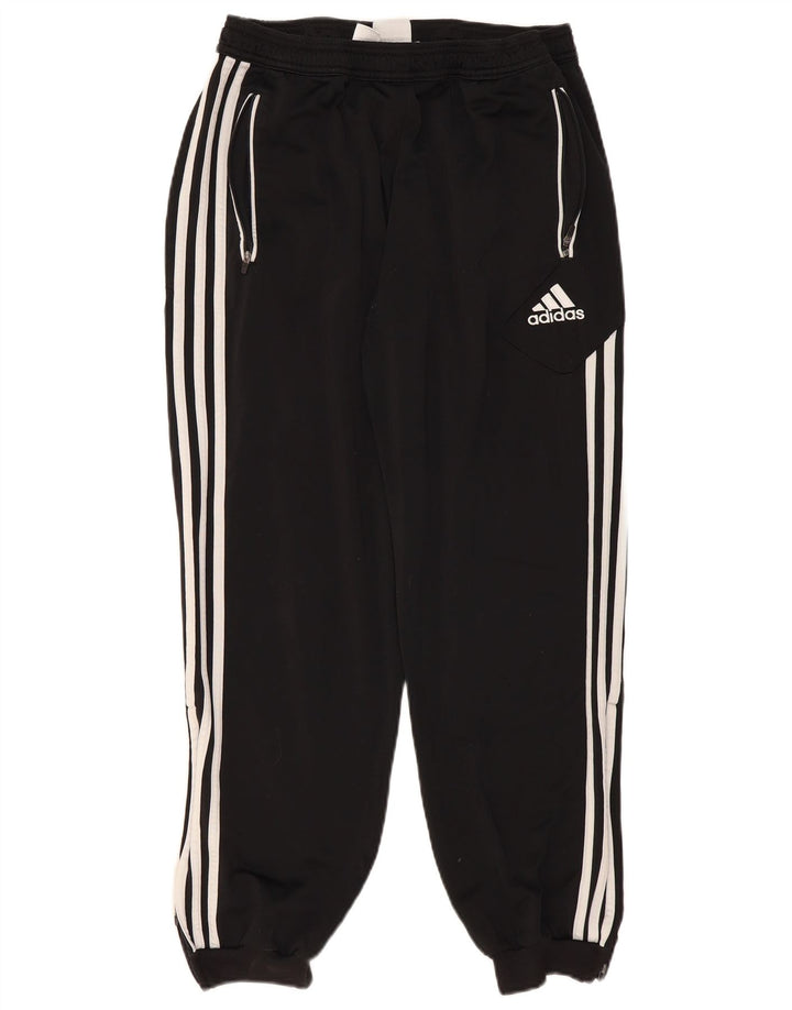 Pantaloni de trening pentru bărbați Adidas Joggeri UK 40/42 Poliester mediu negru