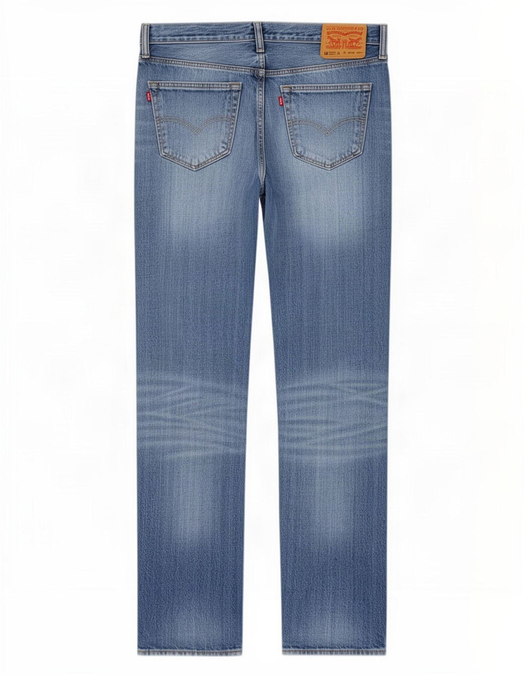 Blugi drepti pentru femei Levi's 501 W33 L38 Bumbac albastru