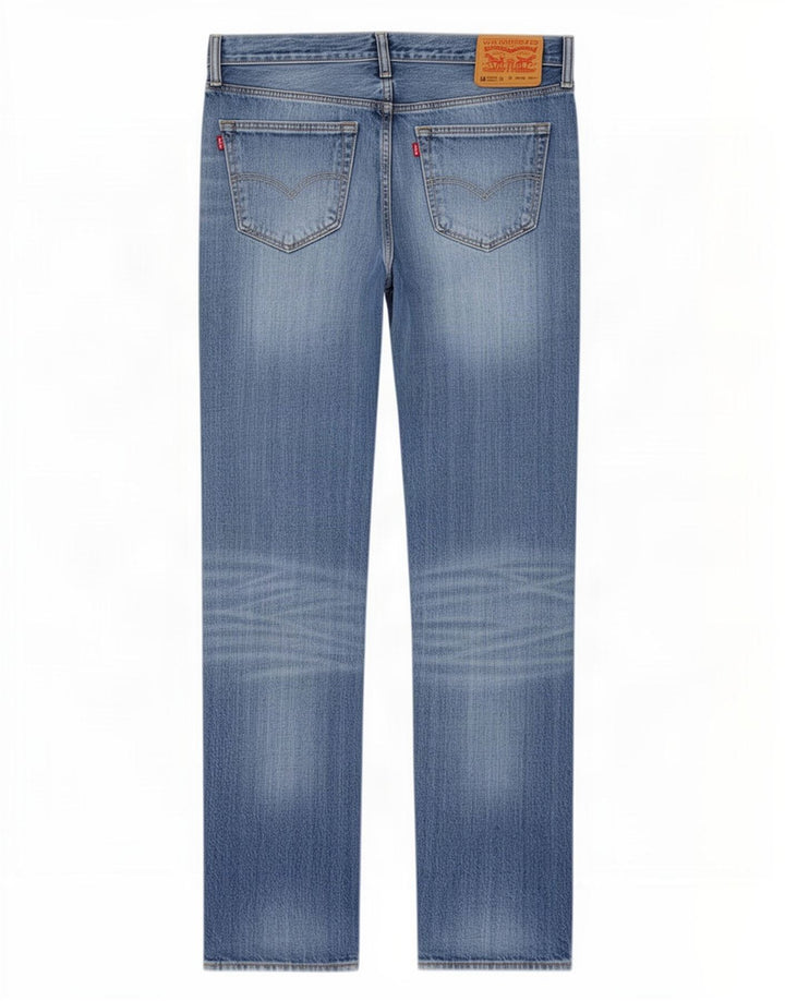 Blugi drepti pentru femei Levi's 501 W33 L38 Bumbac albastru