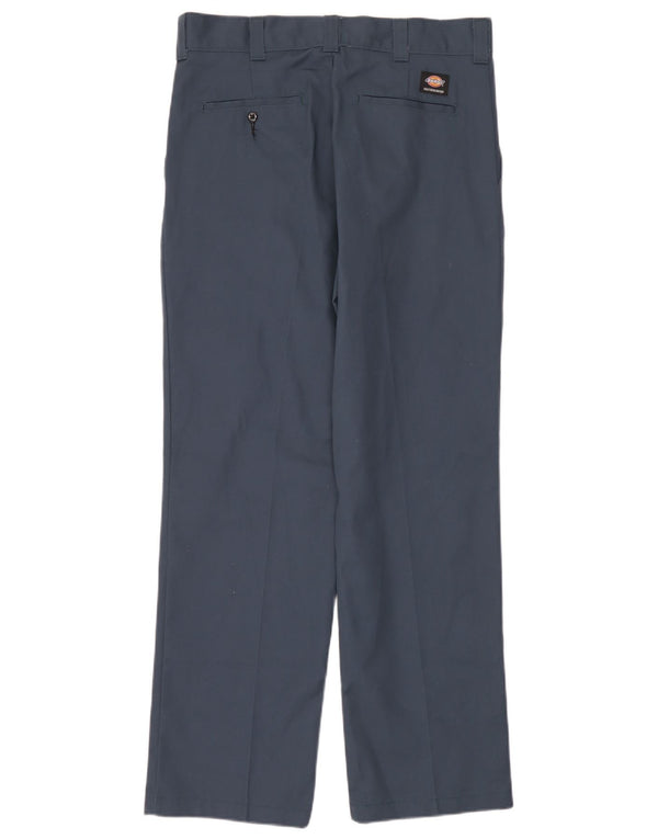 Pantaloni chino drepti pentru skateboarding Dickies pentru bărbați L34 L32 bleumarin