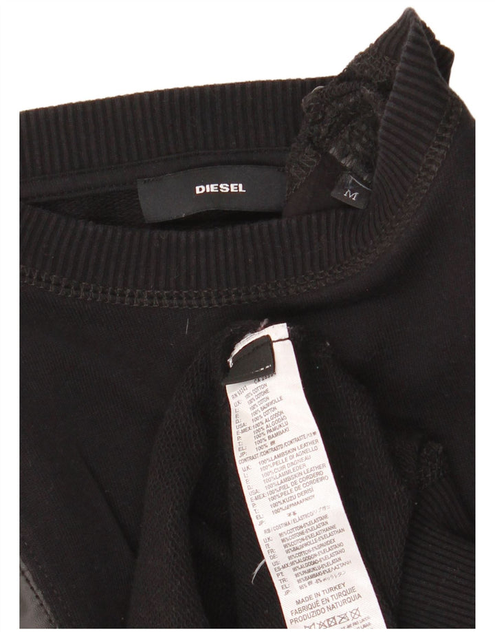 Pulover pentru damă Diesel Pulover UK 14 Bumbac mediu negru