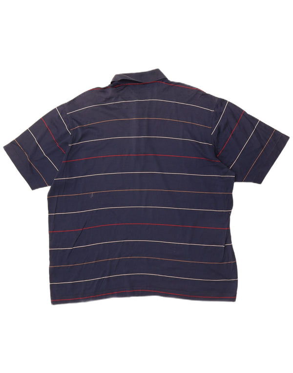 Cămașă polo Paul & Shark pentru bărbați, 2XL, bleumarin, cu dungi
