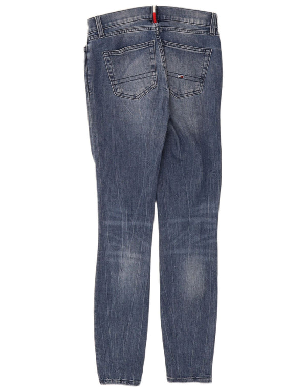 Blugi skinny pentru femei cu talie înaltă Tommy Hilfiger US 10 Large W26 L29 Blue
