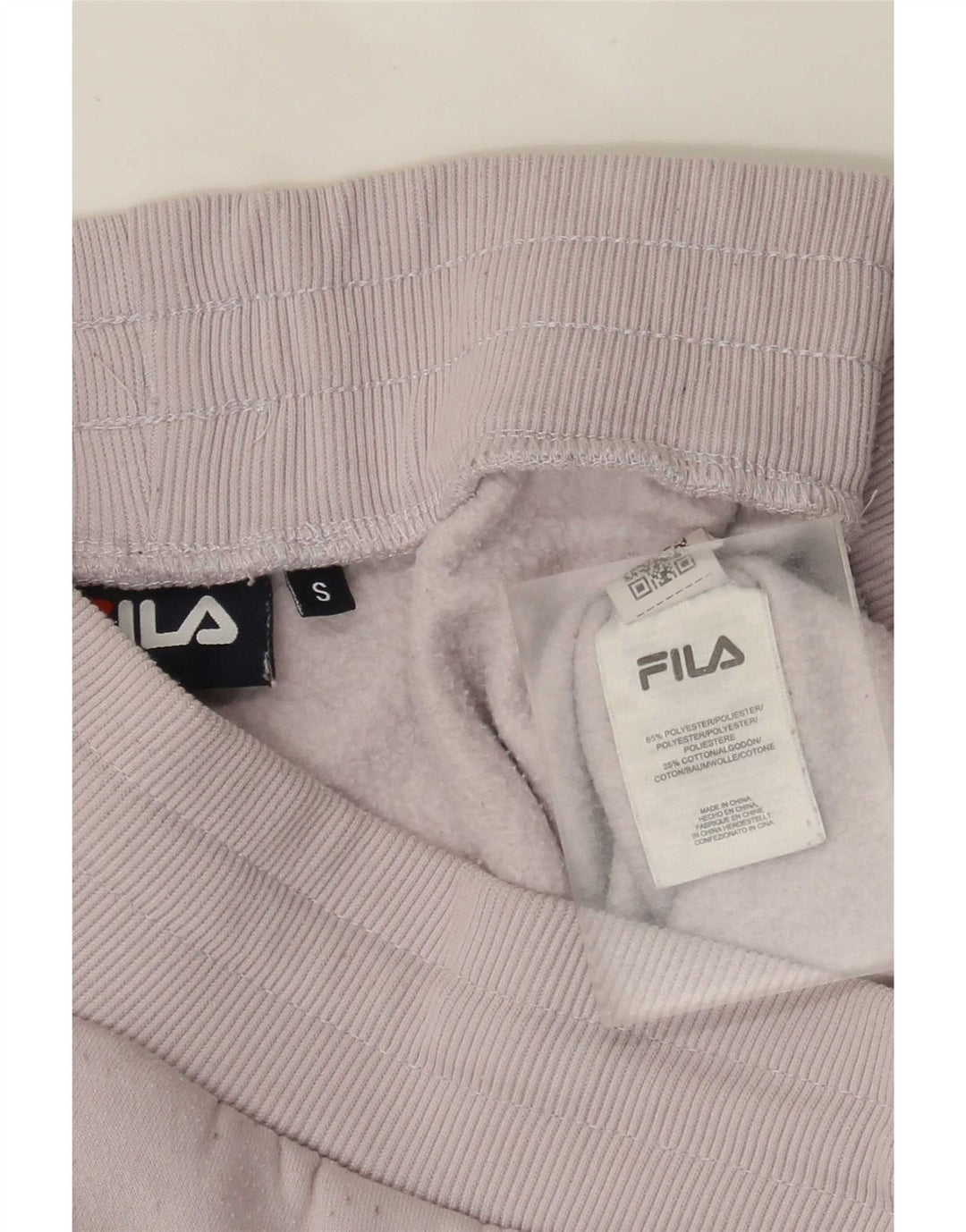 Pantaloni de trening Fila pentru femei Joggeri UK 10 Poliester alb mic