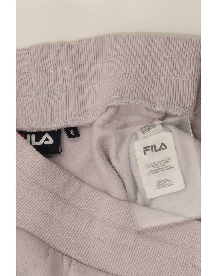 Pantaloni de trening Fila pentru femei Joggeri UK 10 Poliester alb mic