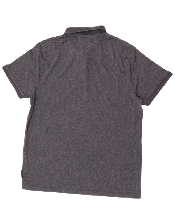 Tricou polo pentru bărbați French Connection 2XL bumbac gri