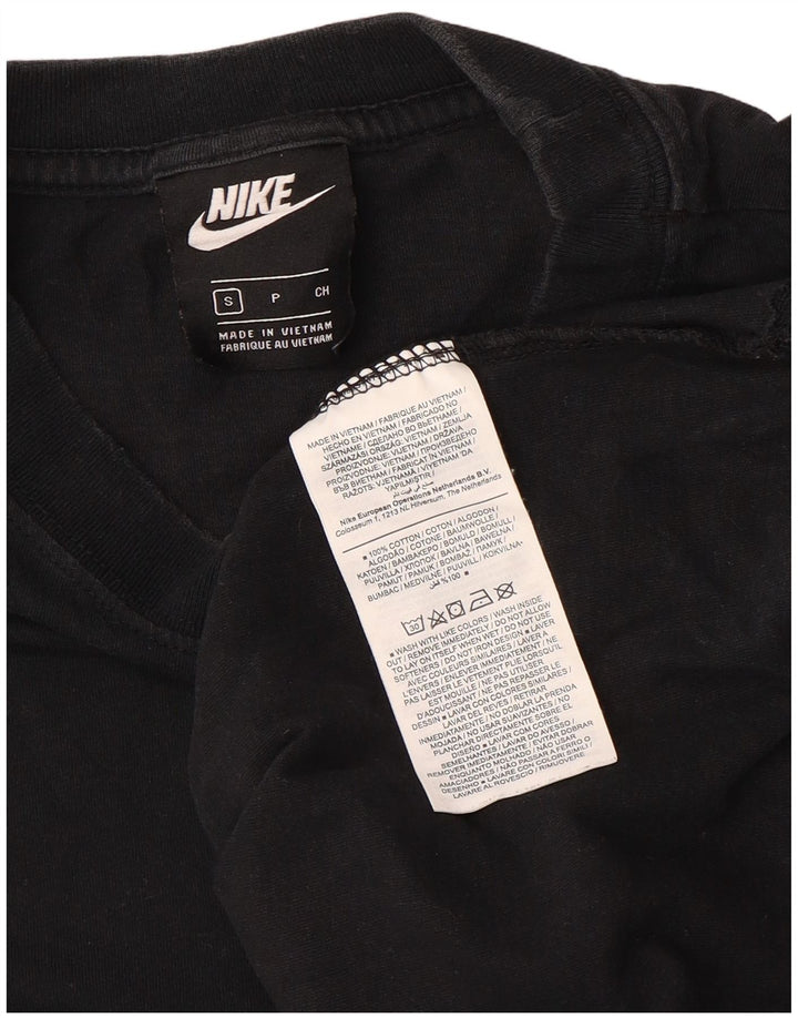 Tricou pentru bărbați Nike Top mic, negru, bumbac