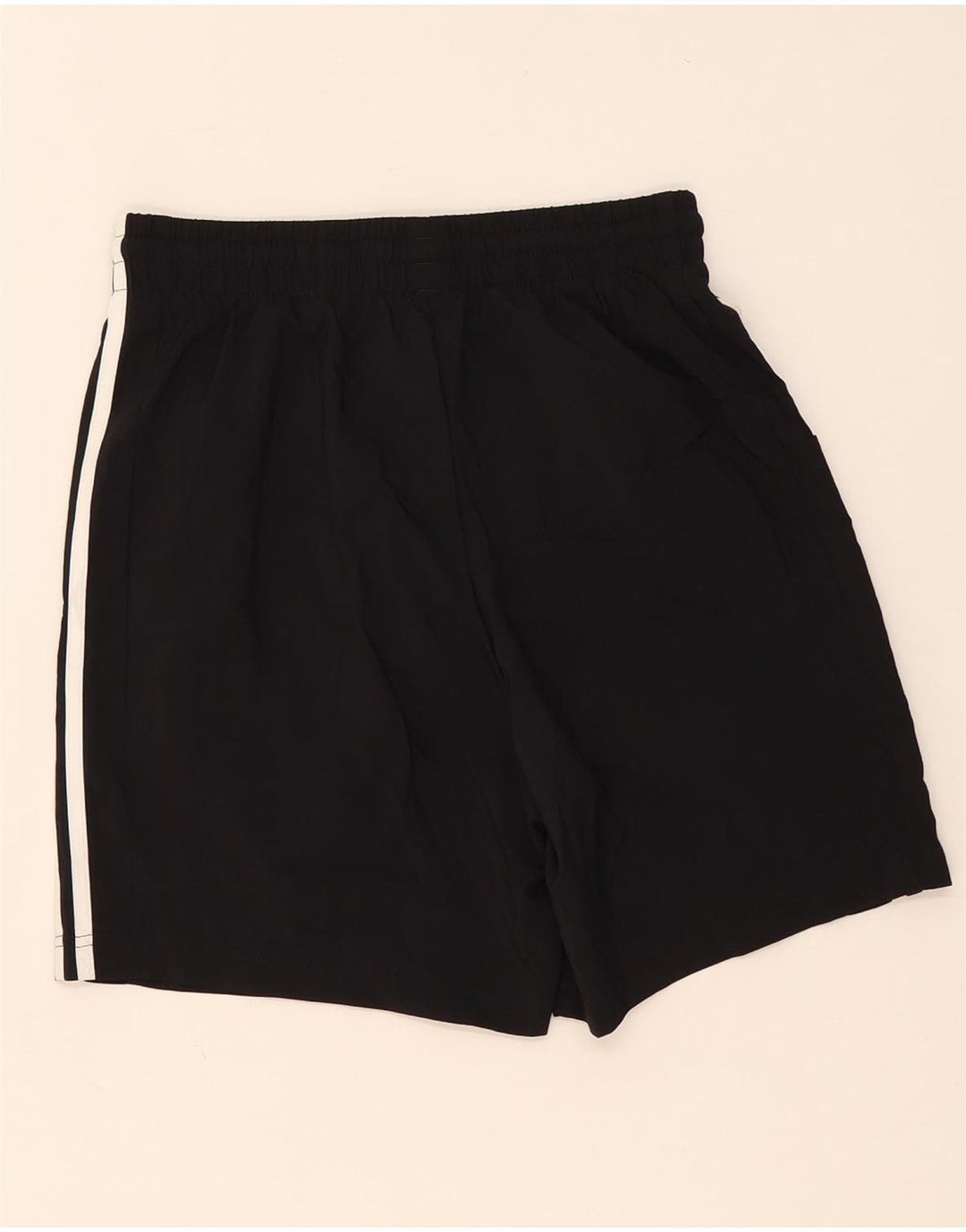 Pantaloni scurți sport ADIDAS pentru bărbați, poliester negru mic