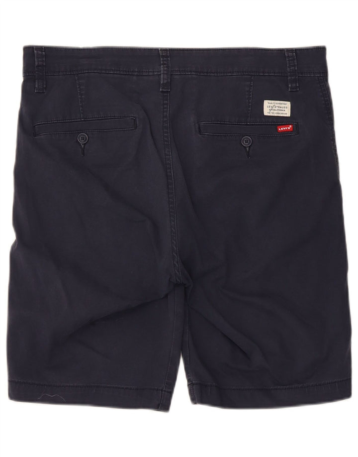 Pantaloni scurți chino pentru bărbați Levi's W31, bumbac, albastru bleumarin mediu