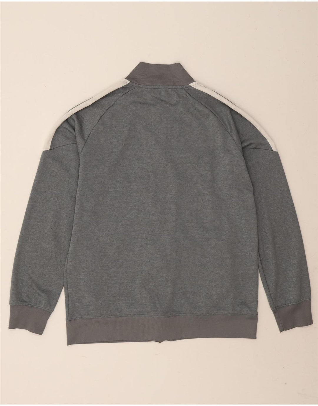 Jachetă de top pentru trening Nike Dri Fit pentru bărbați, mare, gri, poliester color bloc