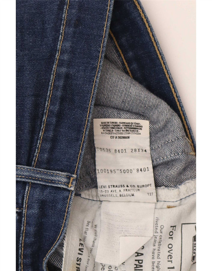 Blugi slim pentru femei Levi's W28 L34 bumbac bleumarin