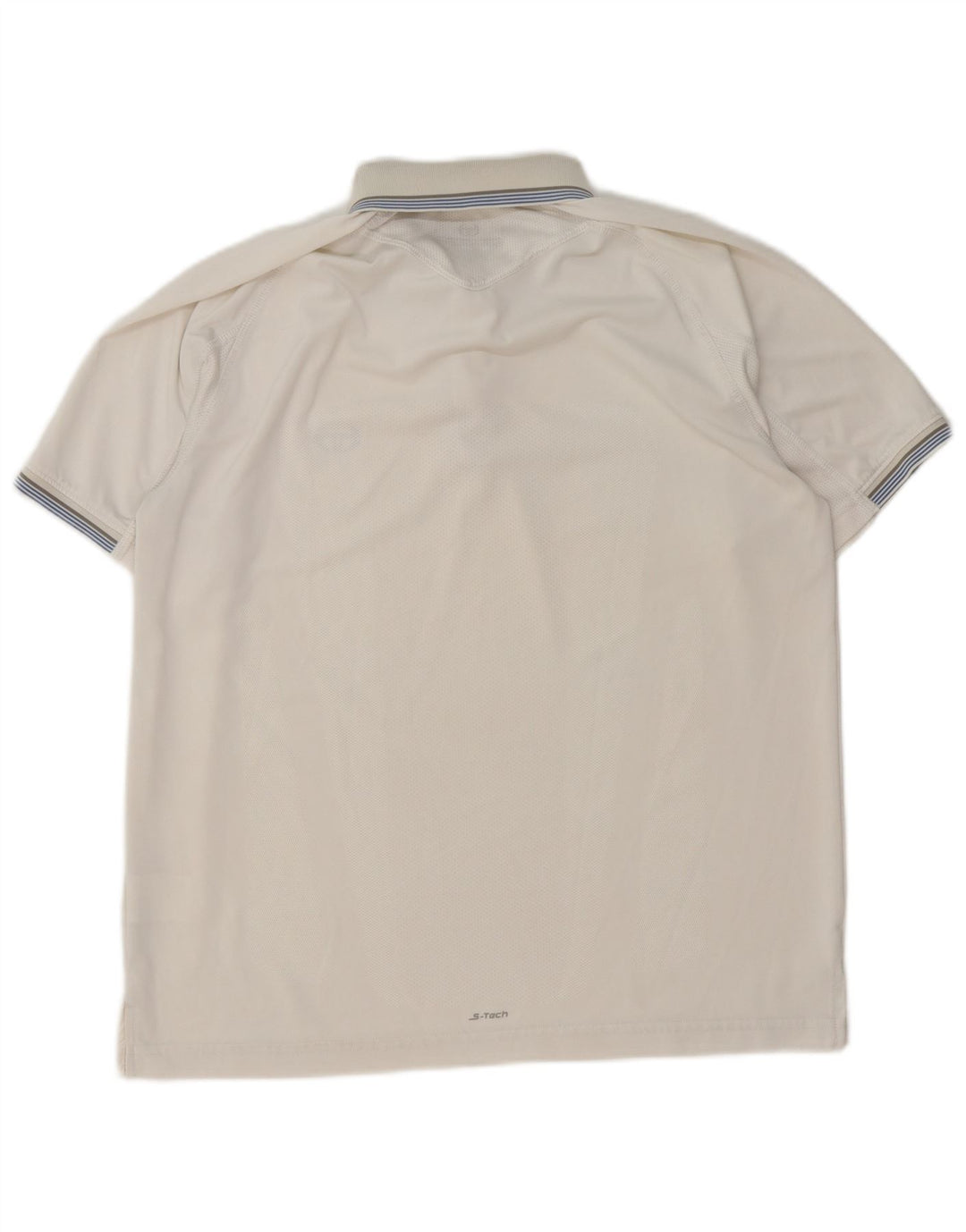 Tricou polo Sergio Tacchini pentru bărbați, XL, poliester alb