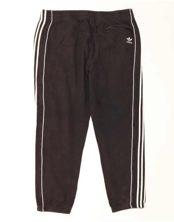 Pantaloni de trening Adidas pentru bărbați Pantaloni de jogging 2XL, bumbac negru