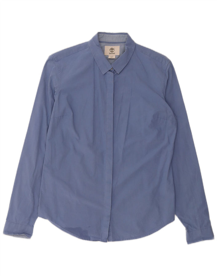 Cămașă Timberland pentru femei Slim Fit UK 14 Large Blue