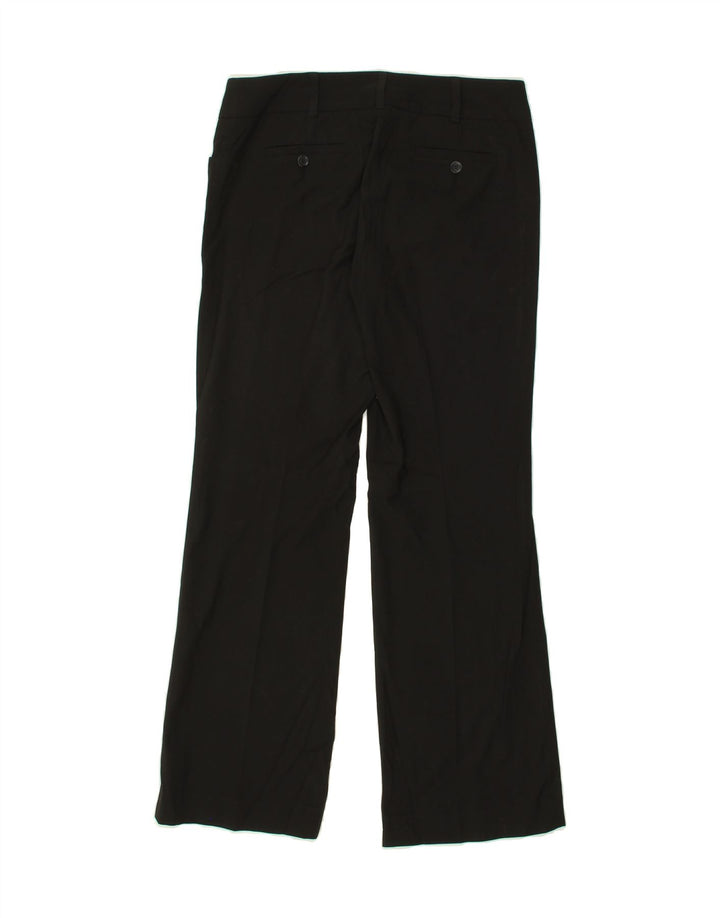 MICHAEL KORS Womens Bootcut Casual Trousers US 4 Small W30 L30 Black Vintage Michael Kors and Second-Hand Michael Kors from Messina Hembry 