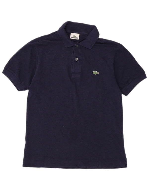 Tricou polo Lacoste pentru bărbați Mărimea 2 XS Bumbac bleumarin