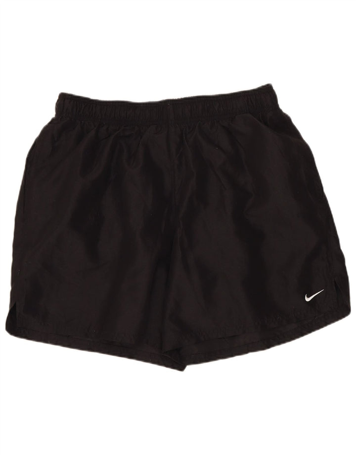 Pantaloni scurti sport Nike pentru femei UK 14, mari, negru, poliester