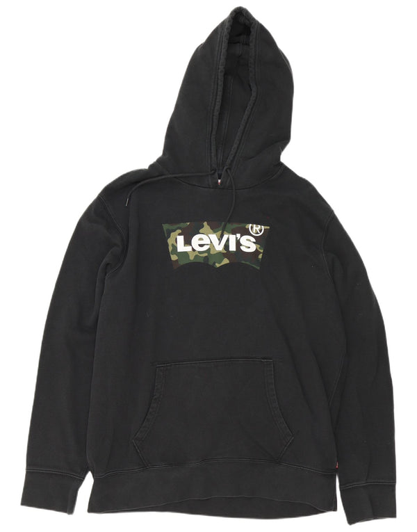 Levi's Levi's Graphic Hoodie Jumper XL, bumbac negru
