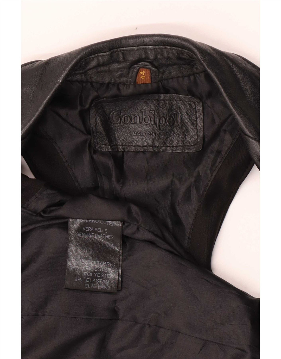 Vestă Conbipel Femei IT 44 Medium Negru Piele