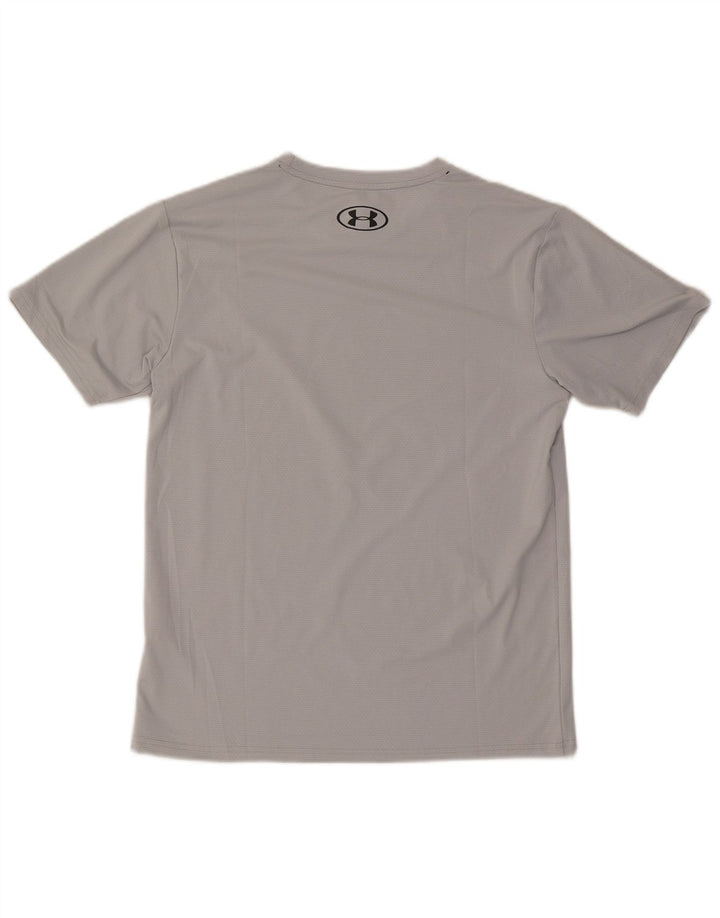 Tricou grafic Under Armour pentru bărbați Top mare poliester gri