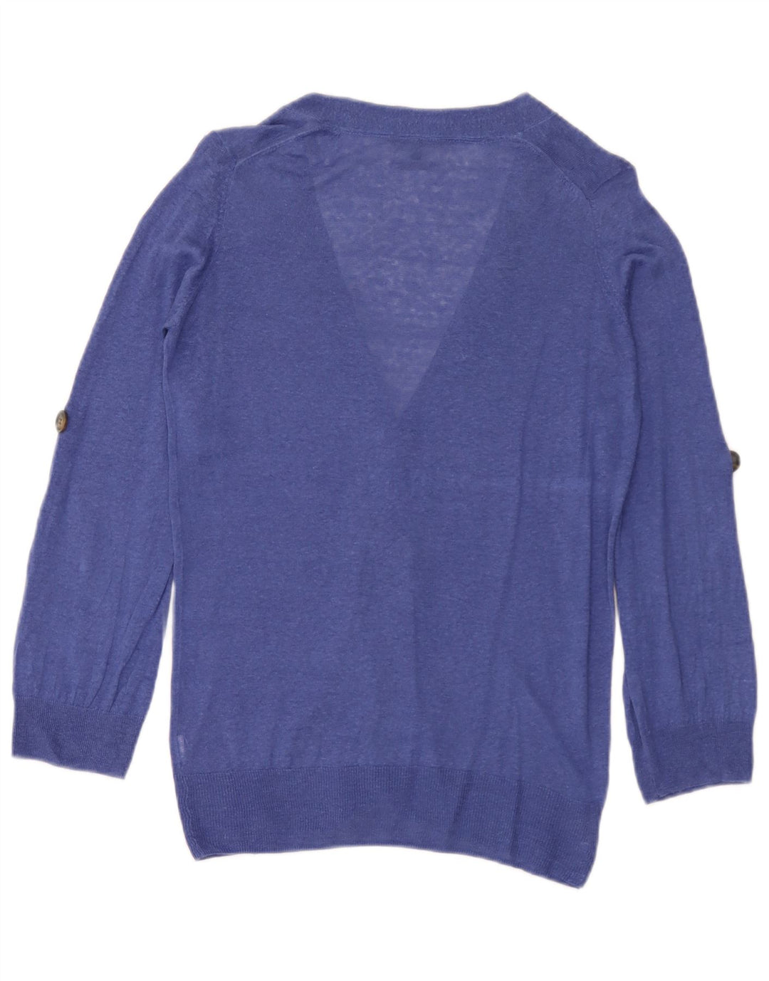 Pulover cardigan Massimo Dutti pentru femei UK 12 in albastru mediu