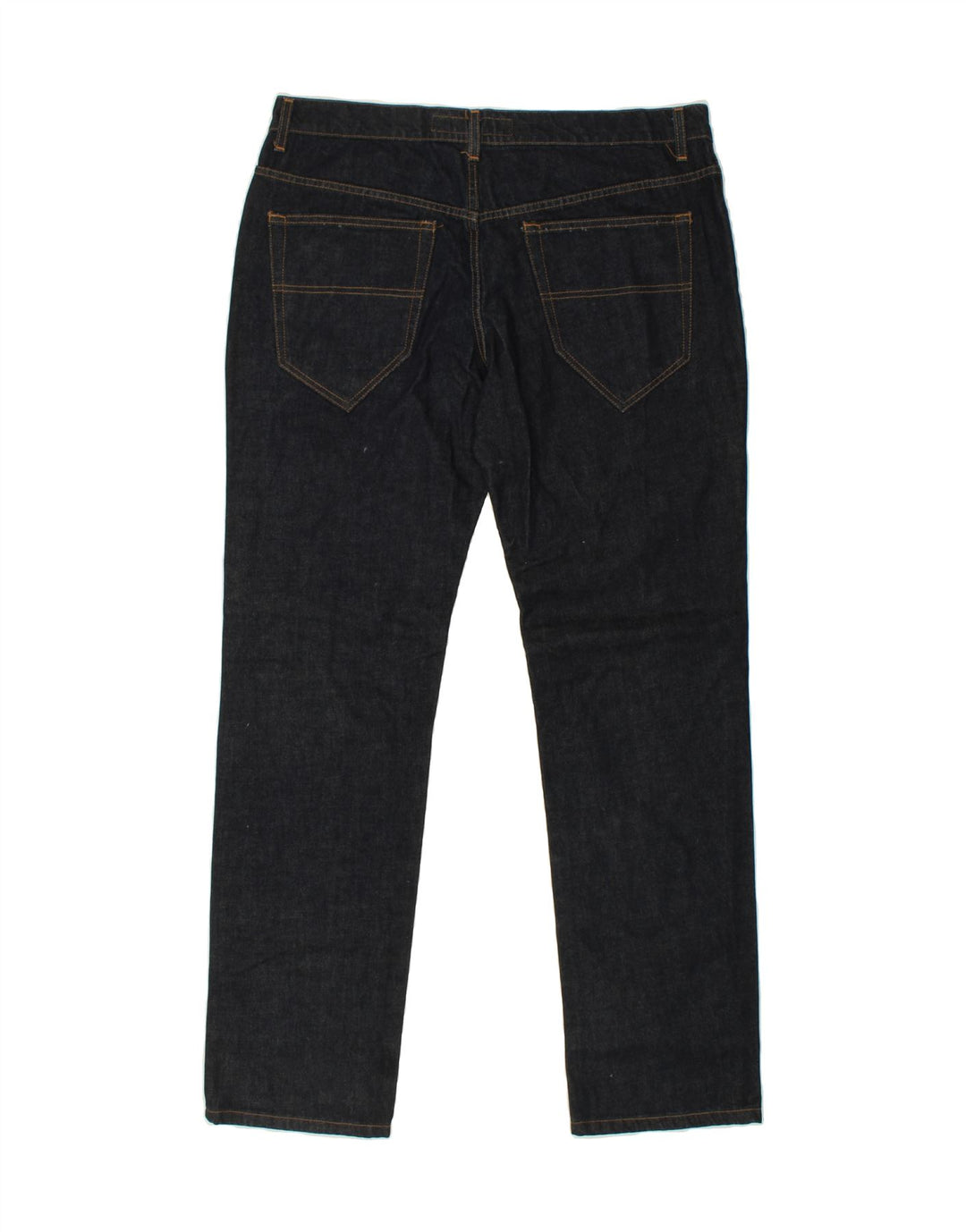 RICHMOND Womens Straight Jeans W38 L35 Navy Blue Cotton Vintage Richmond and Second-Hand Richmond from Messina Hembry 