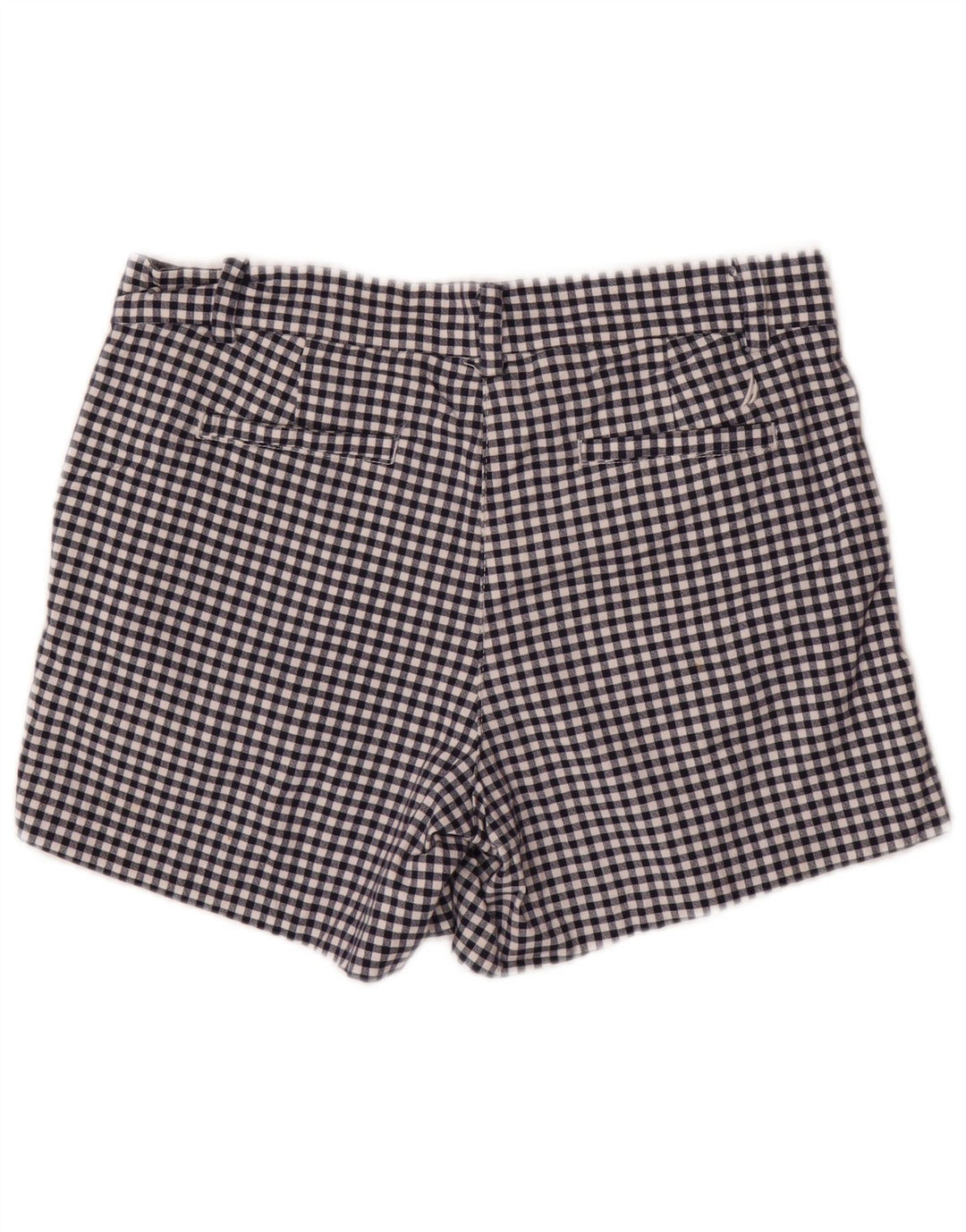 Pantaloni scurti chino pentru femei NAUTICA US 6 Medium W32 Bumbac vichy albastru bleumarin