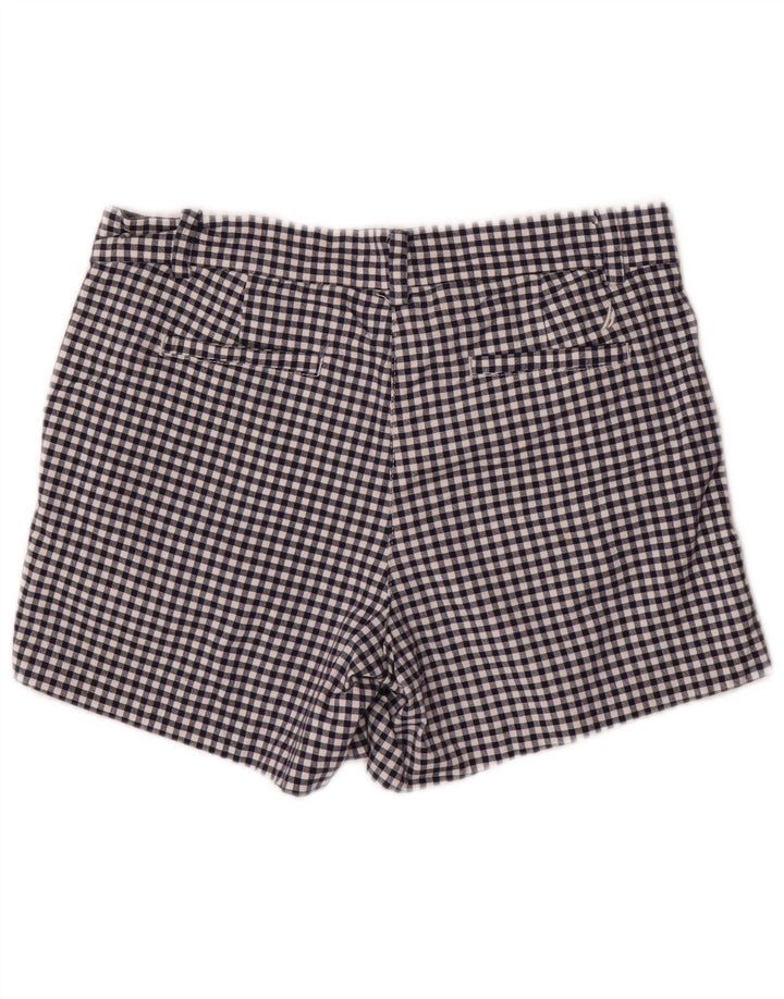 Pantaloni scurti chino pentru femei NAUTICA US 6 Medium W32 Bumbac vichy albastru bleumarin