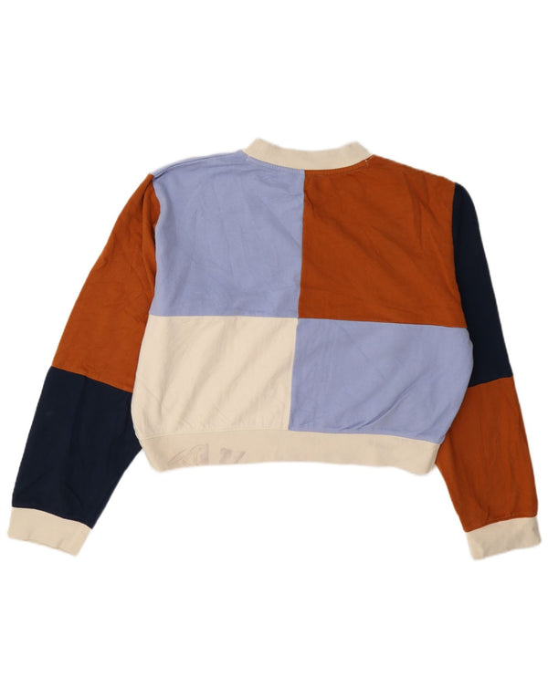 French Connection Jumper crop pentru femei UK 14 Medium Multicolor