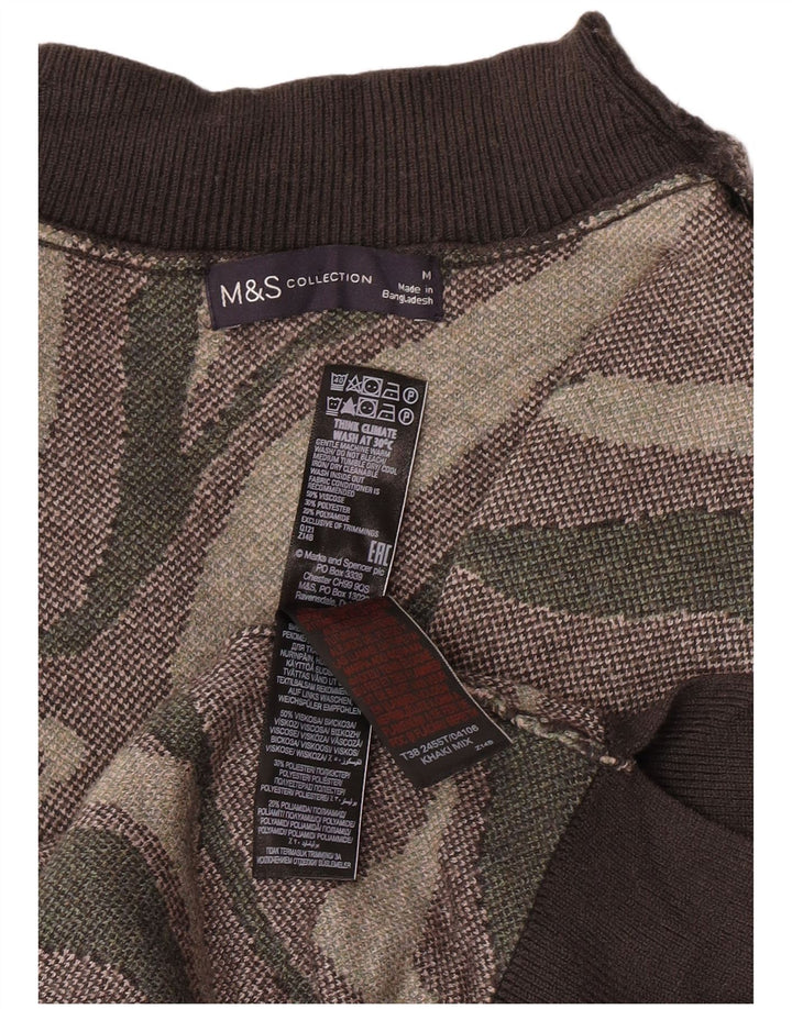 Pulover cu gât țestoasă pentru femei Marks & Spencer UK 14 Medium Khaki