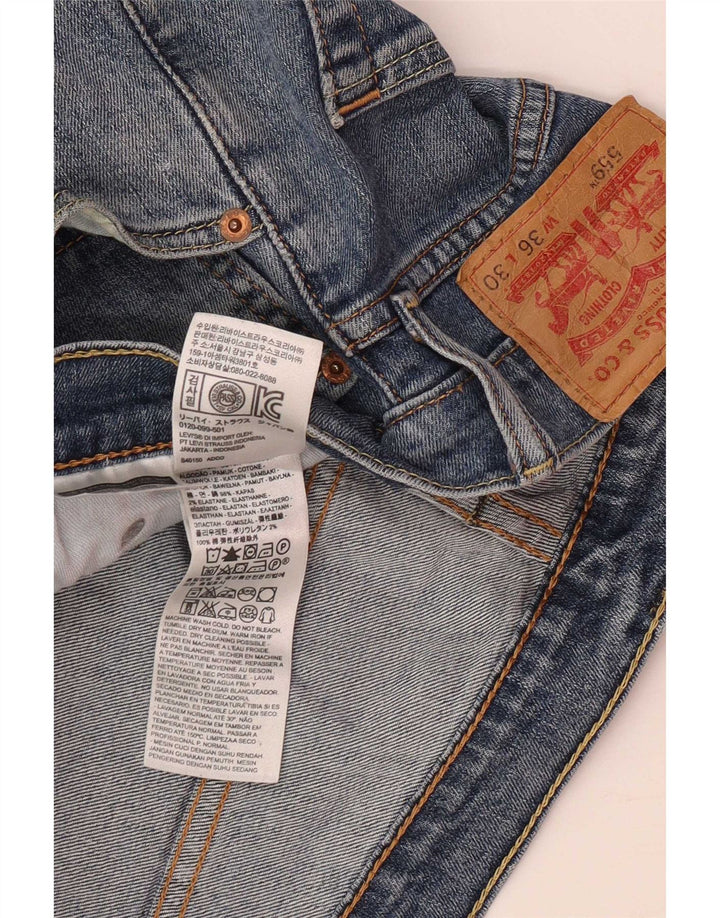 Pantaloni scurți Levi's 559 Denim W36 Large Blue Bumbac
