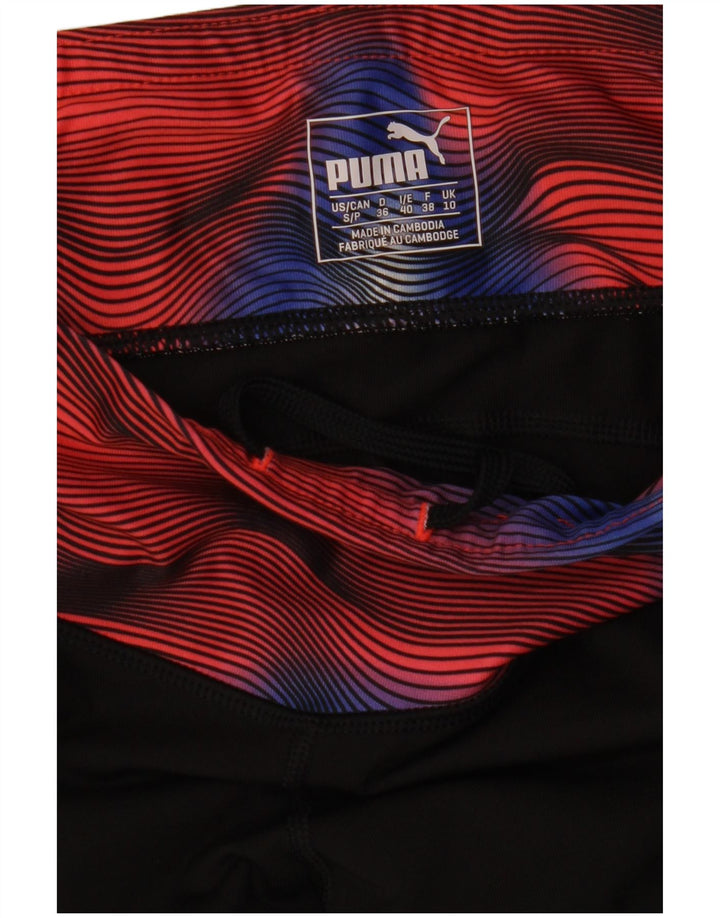 Leggings Puma pentru femei cu model abstract, UK 10, negru, color block