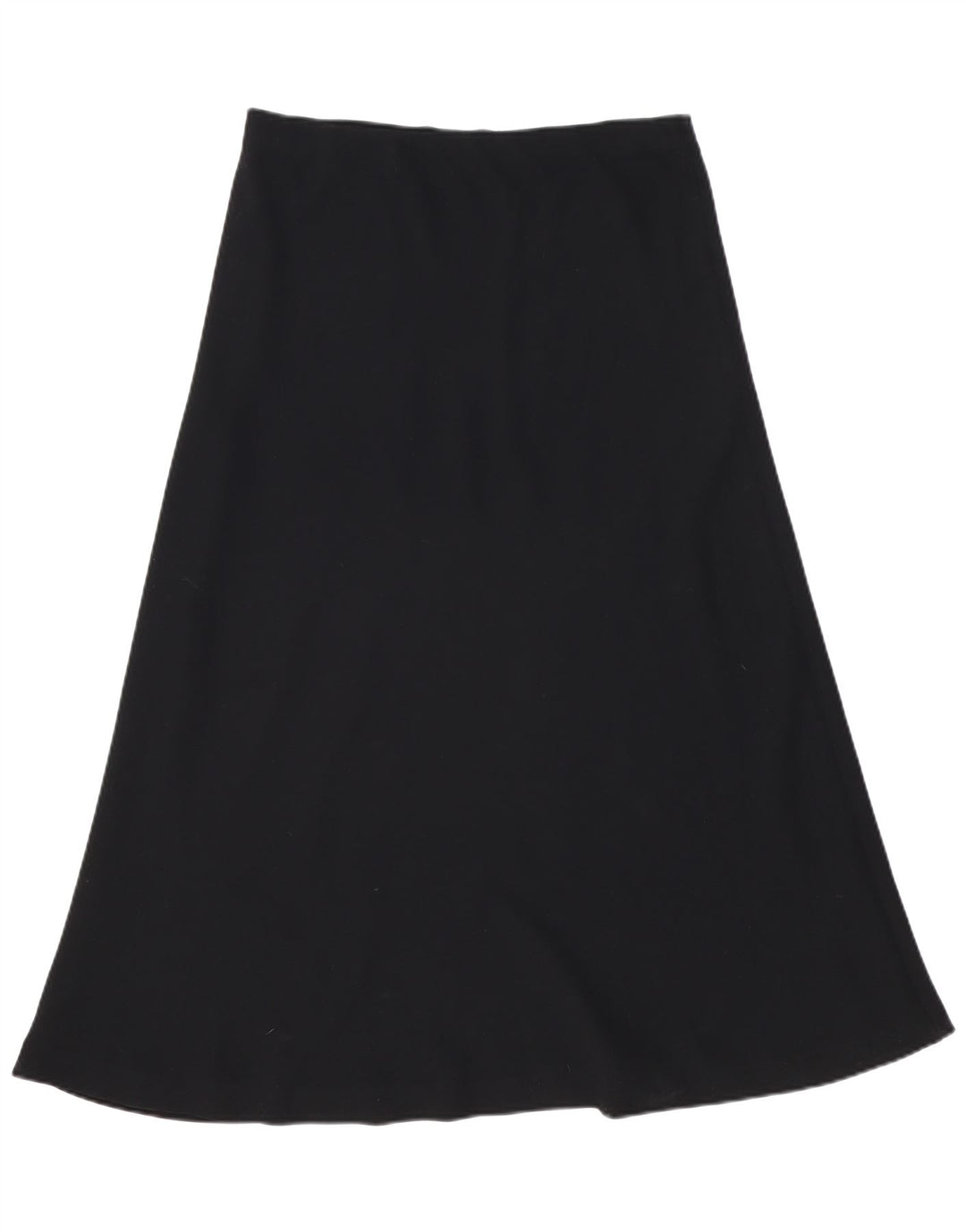 Fustă A-Line Vintage pentru femei cu talie înaltă W34 mare neagră