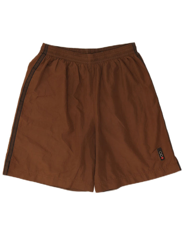 Pantaloni scurti sport pentru bărbați NIKE UK 39/41 Poliester maro mediu