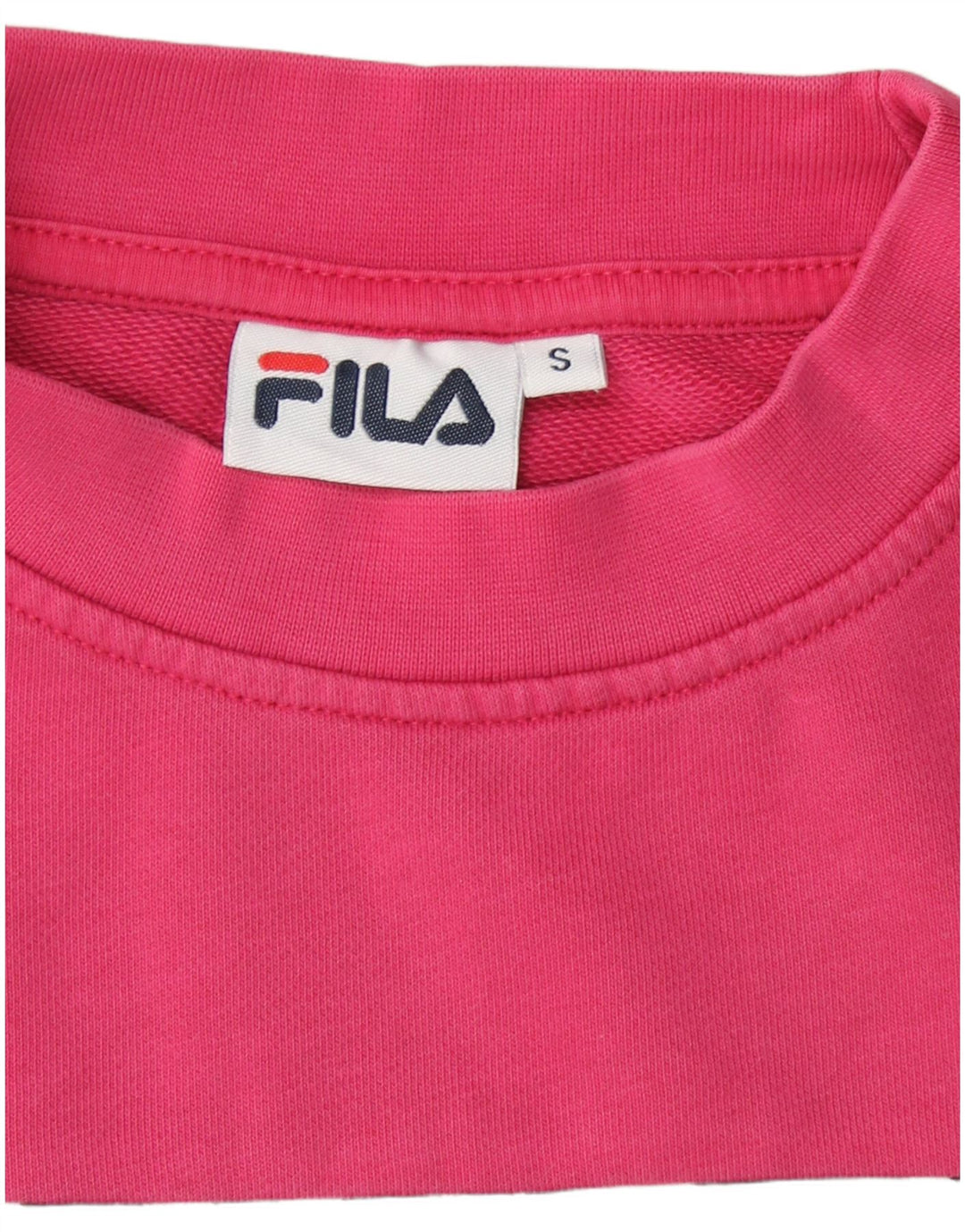 Pulover supradimensionat pentru femei FILA UK 10 Mic roz Colorblock