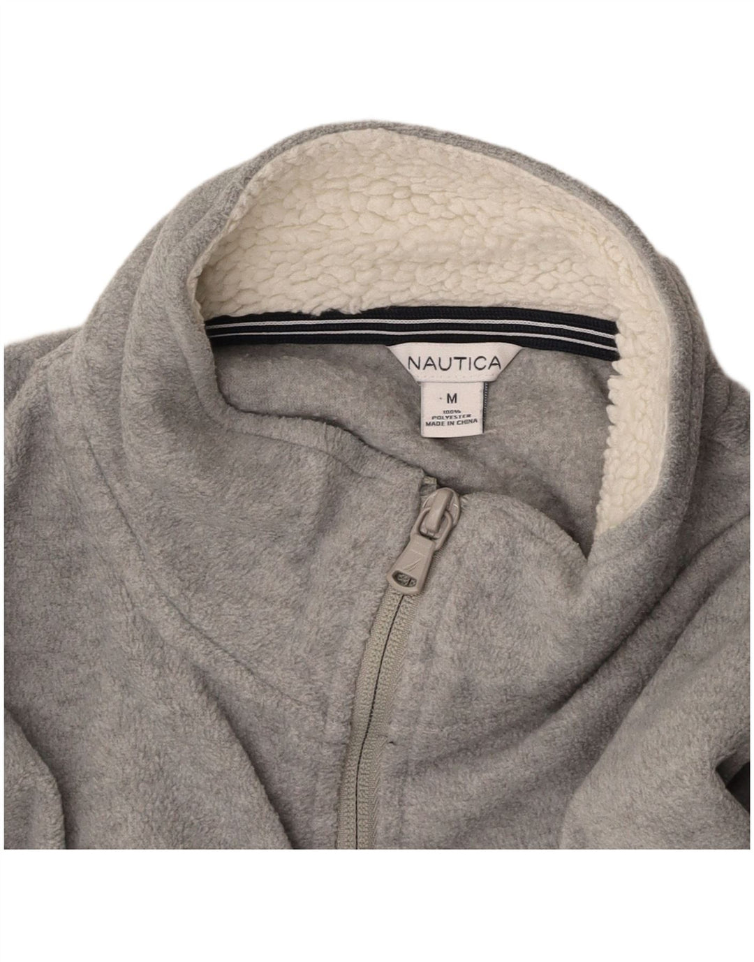 Jachetă polar pentru femei NAUTICA UK 14 Medium Gri Poliester