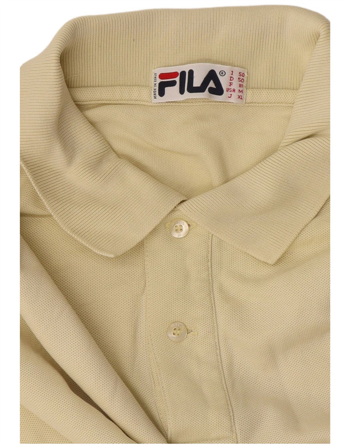 Tricou Polo Fila Bărbați IT 50 Large Yellow