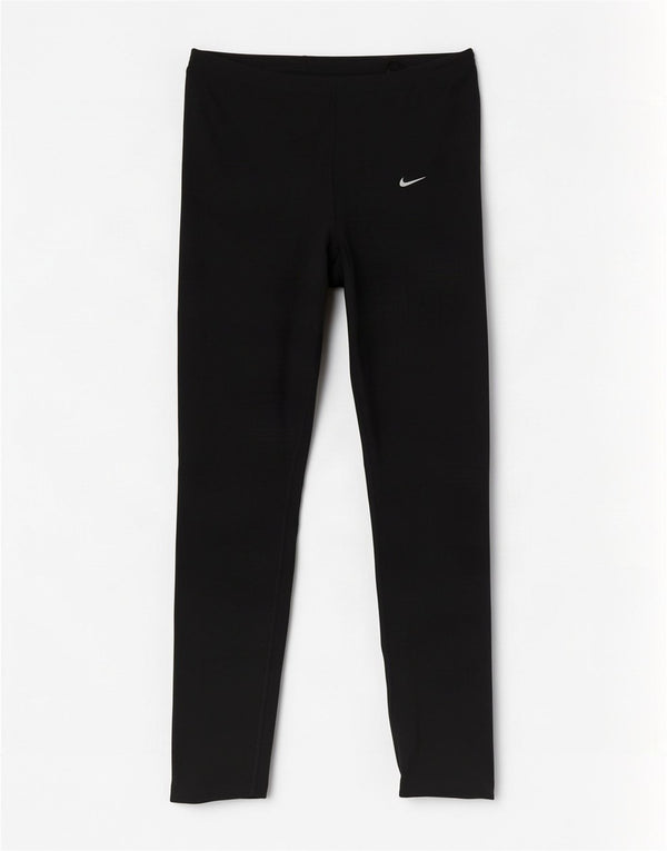 Leggings pentru femei Nike UK 10/12 Poliester mediu negru