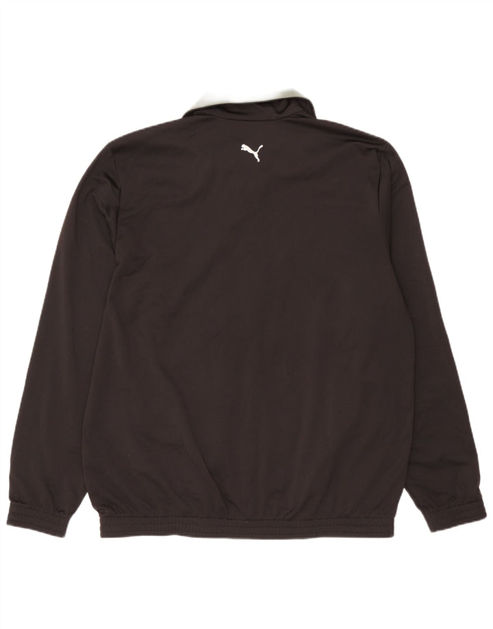 Jachetă de trening pentru bărbați Puma, XL, poliester color bloc negru