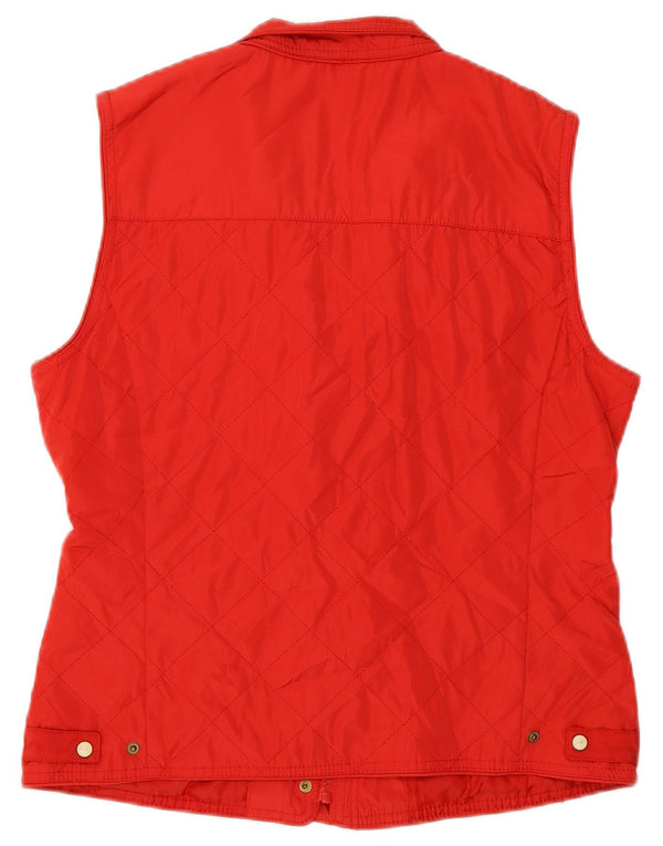 Gilet matlasat pentru femei Zara UK 14 Large Red