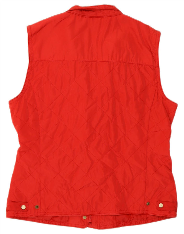 Gilet matlasat pentru femei Zara UK 14 Large Red