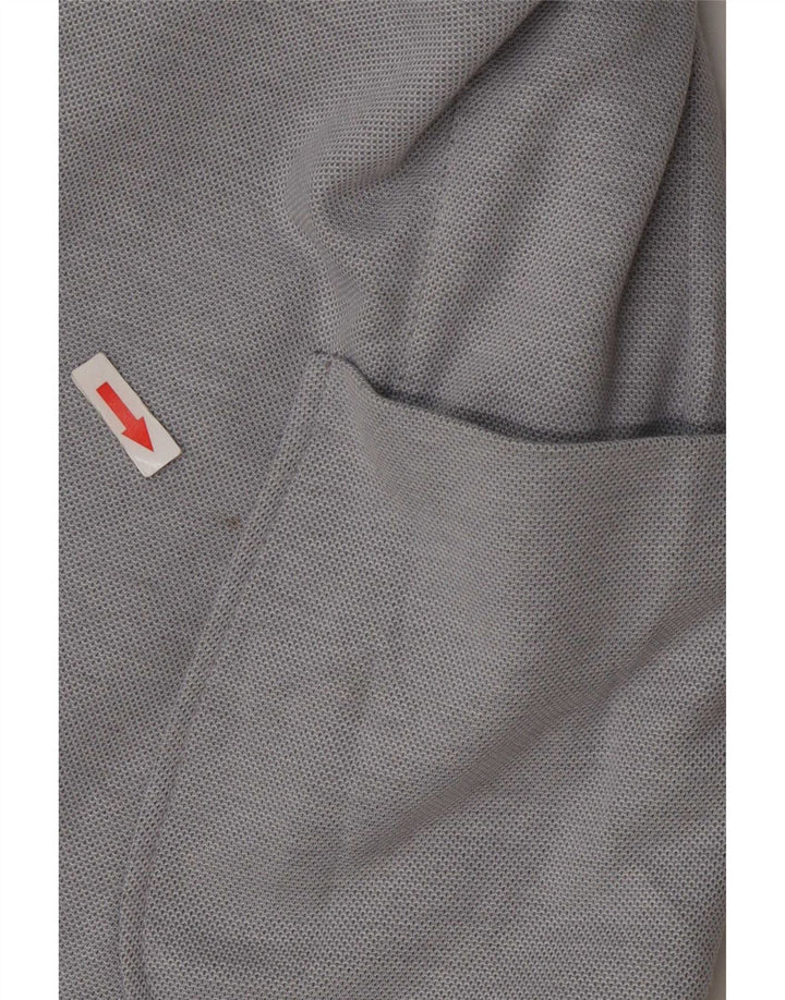 Blazer pentru bărbați Zara cu 2 nasturi EU 52, mare, gri, poliester color bloc