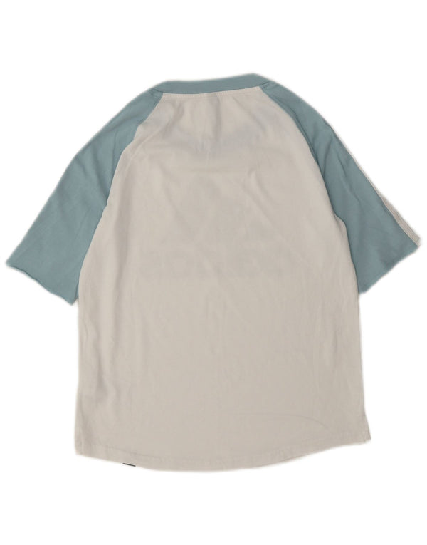 Tricou grafic Adidas pentru femei Top UK 8/10 Small White Bumbac