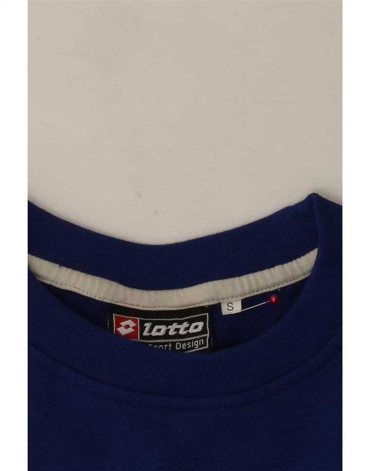 Hanorac grafic pentru bărbați Lotto Jumper mic albastru