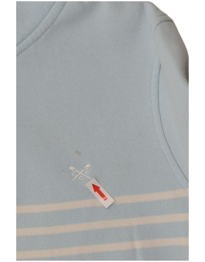 Crew Clothing Hanorac pentru femei Pulover UK 12 Medium Blue Striped
