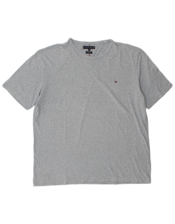 Tommy Hilfiger Mens T-Shirt Top 2XL Grey