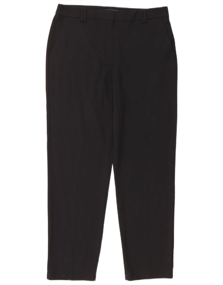 Pantaloni chino pentru femei Marks & Spencer UK 12 Medium W34 L29 Negru