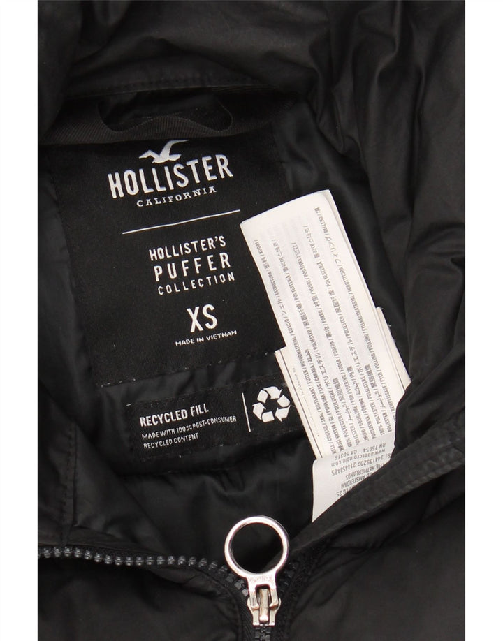 Jachetă căptușită supradimensionată pentru femei HOLLISTER UK 6 XS Poliester negru