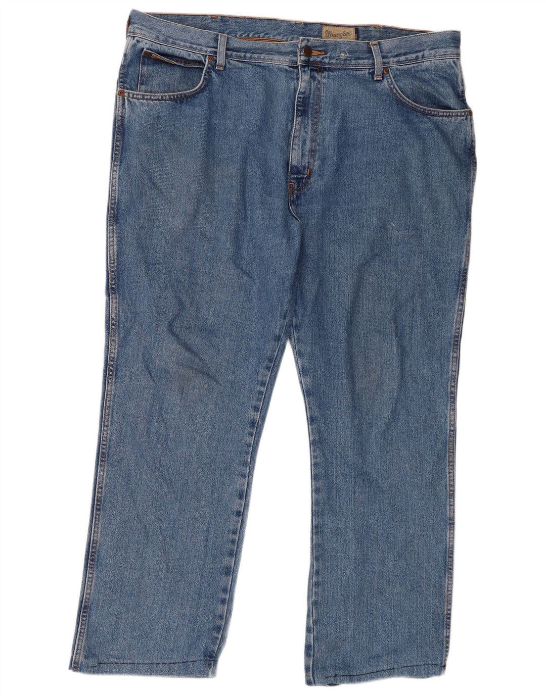 Blugi drepte pentru bărbați Wrangler Texas W40 L28 albastru