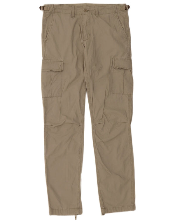Pantaloni Carhartt pentru bărbați, drepti, W29 L32, bumbac gri